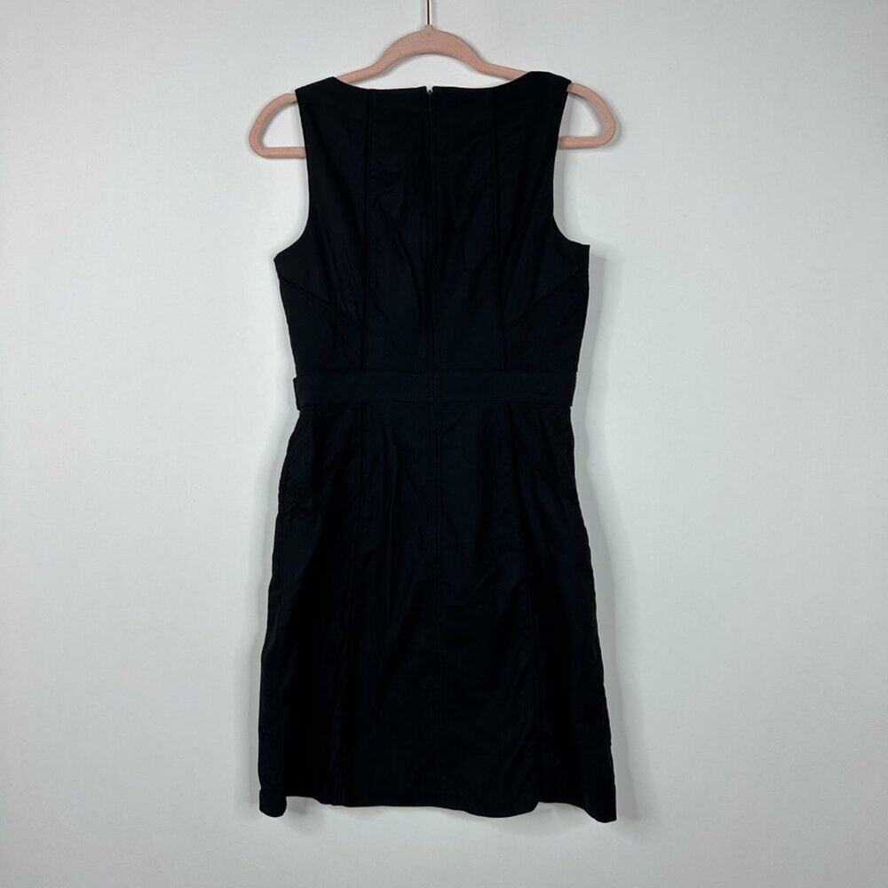 2/$30 White House Black Market Dress Cinched Sleeveless Sheath Dress 4 #A0701 - Picture 4 of 7